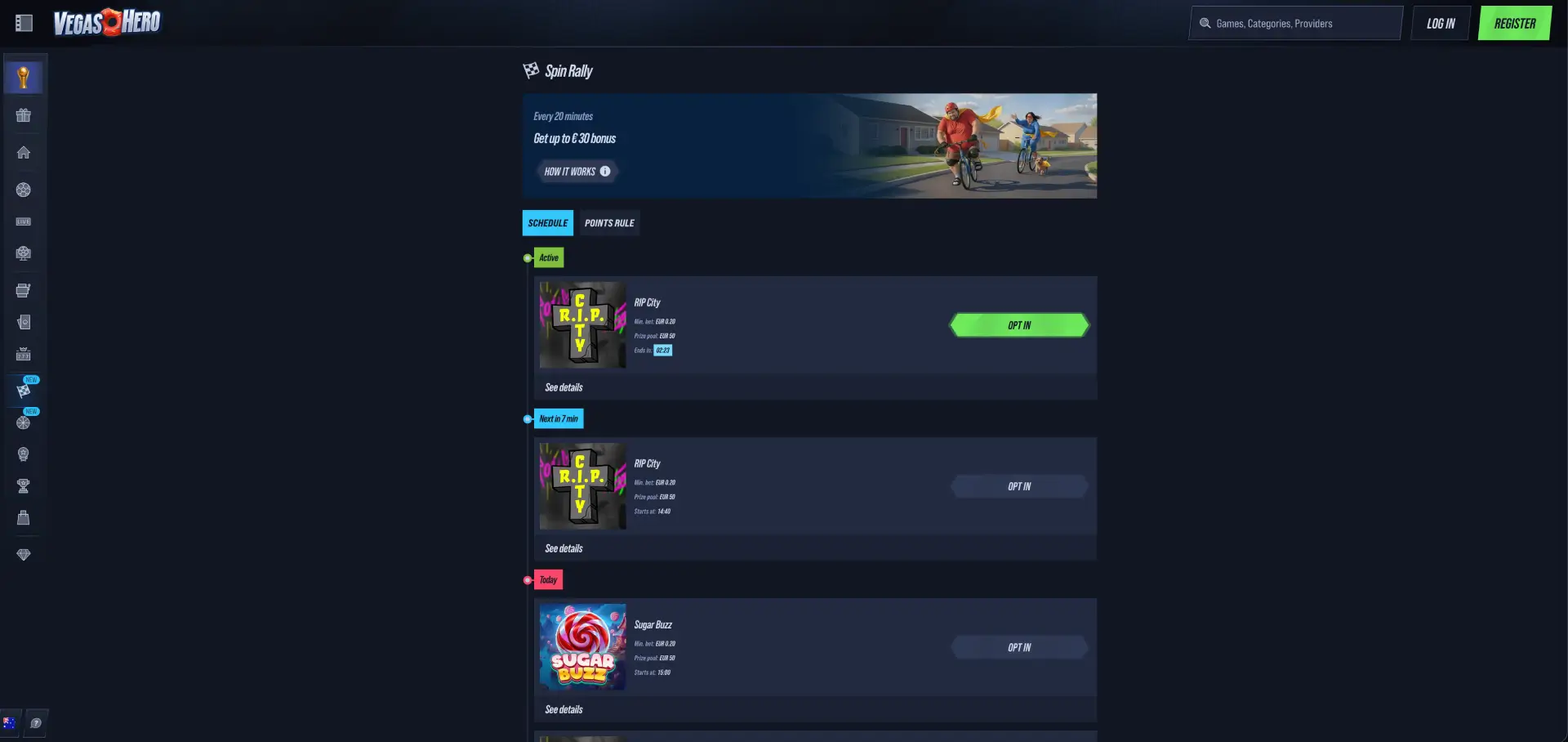 Vegas Hero promo code bonus Australia Vegas Hero promo code bonus Australia